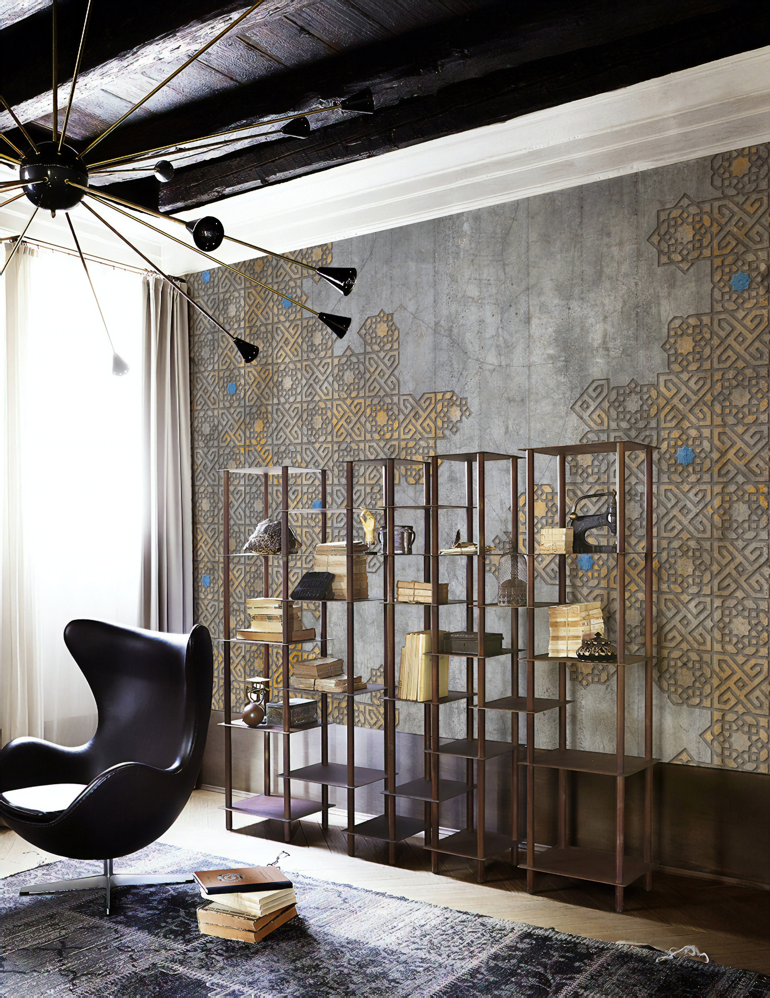 Brown Geometric Tile Pattern Concrete Background Removable Wallpaper 2 Brown Geometric Tile Pattern Concrete Background Removable Wallpaper