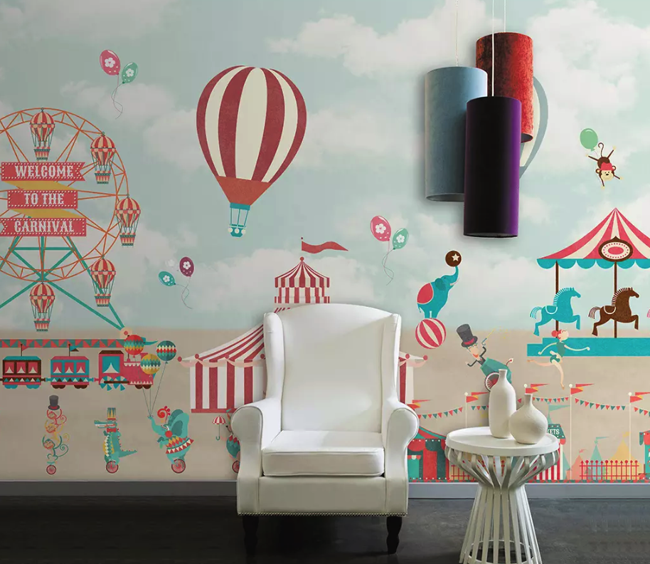 Red Circus Amusement Park Wallpaper 2 Red Circus Amusement Park Wallpaper
