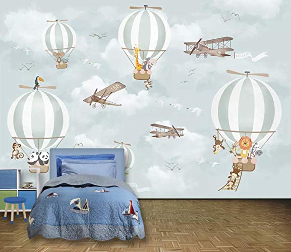 Hot Air Balloon Animals and Airplane Wallpaper 3 Hot Air Balloon Animals and Airplane Wallpaper