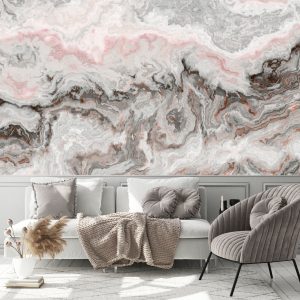 The Tile Of Abstract Texture With Rose Inclusions Wallpaper