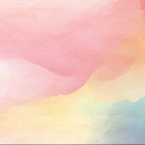 Abstract Watercolor Modern Soft Colorful Design Removable Wallpaper