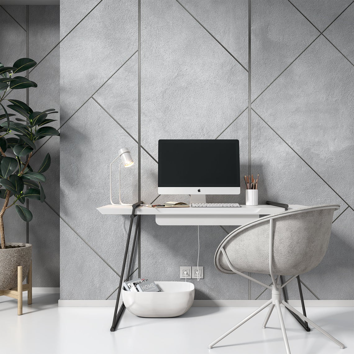 Luxury Modern Abstract Geometric Design Removable Wallpaper 3 Luxury Modern Abstract Geometric Design Removable Wallpaper