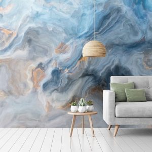 Abstract Marble Pattern Removable Wallpaper