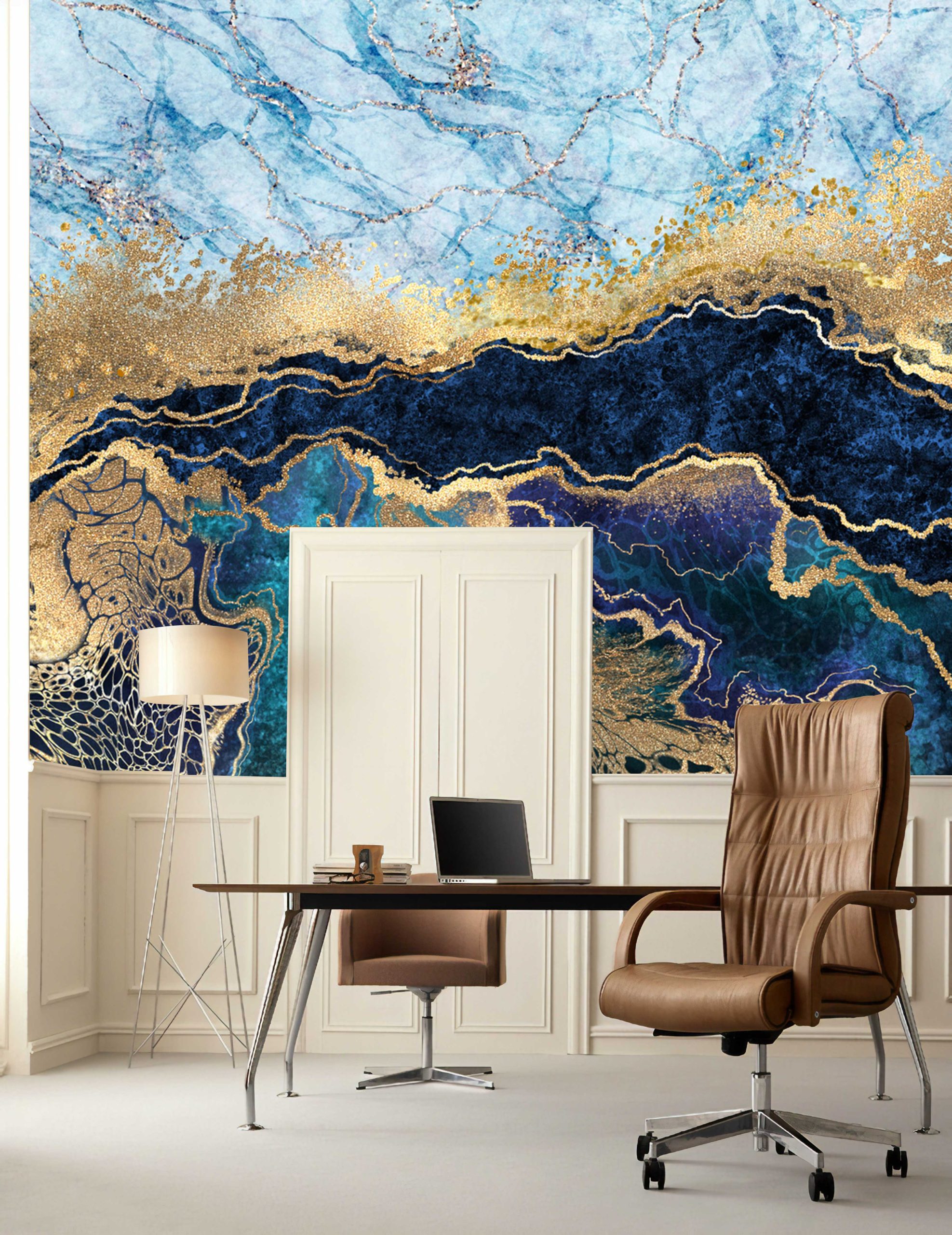 Modern Design Marble Abstract Removable Wallpaper 3 Modern Design Marble Abstract Removable Wallpaper