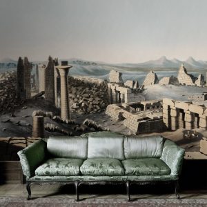 Antique Castle View Egypt Monument Ancient Architecture Wallpaper