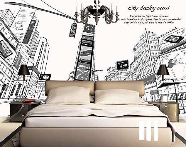 Charcoal Times Square City Wallpaper 2 Charcoal Times Square City Wallpaper