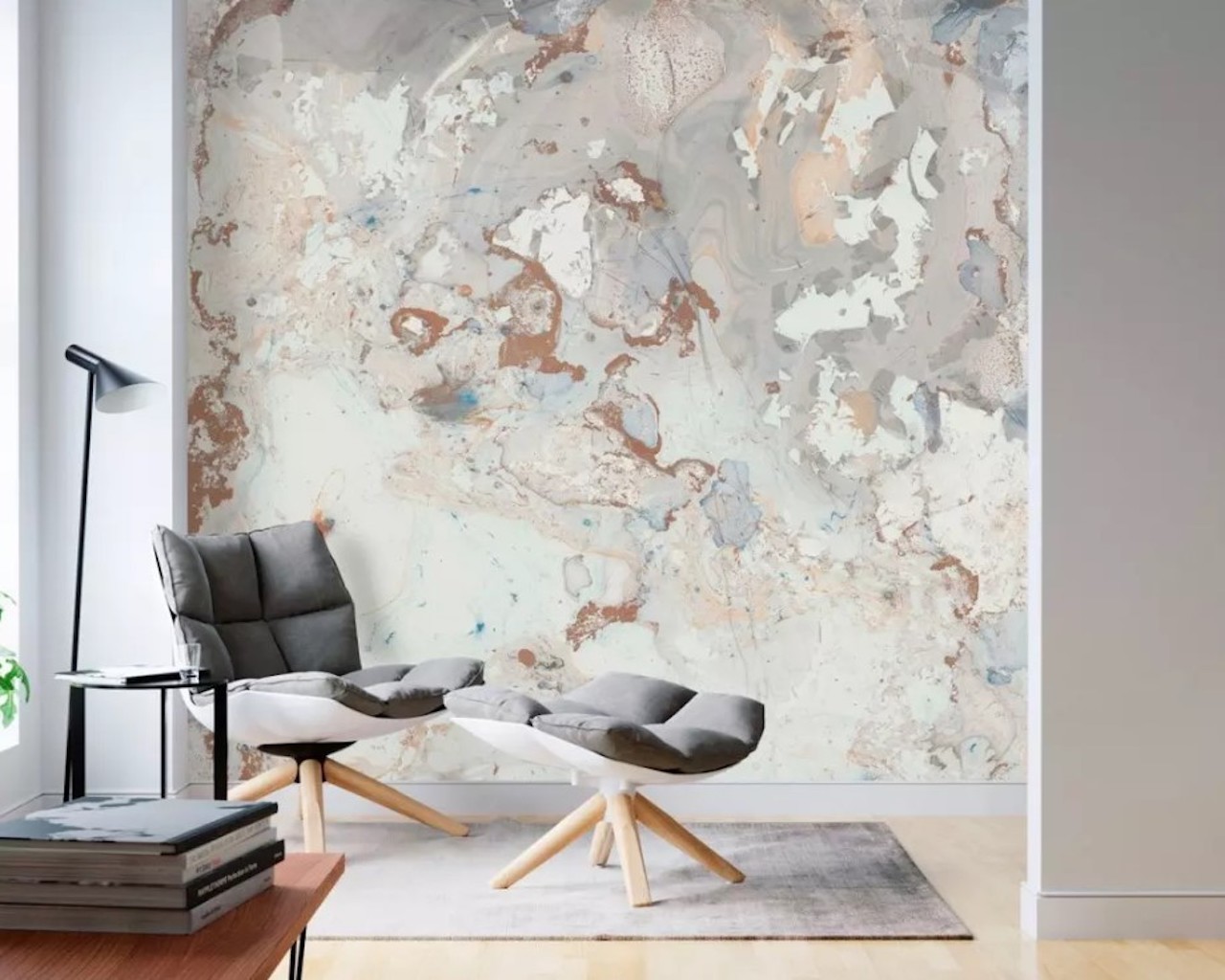 Brush Brown Splash Oil Painting Wallpaper 1 Brush Brown Splash Oil Painting Wallpaper