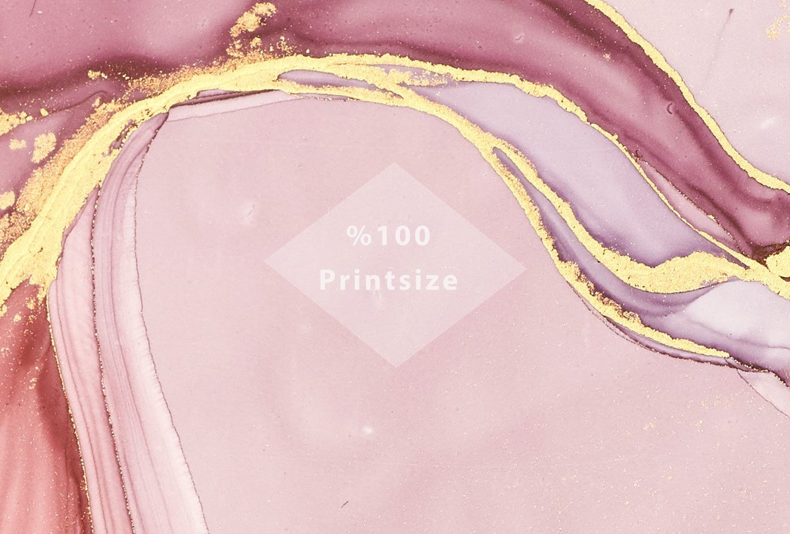 Pink Marble Abstract Removable Wallpaper 4 Pink Marble Abstract Removable Wallpaper