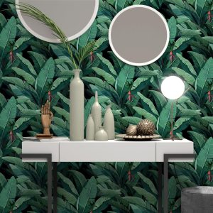 Banana Tropical Leaves Wallpaper