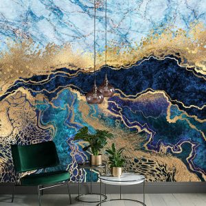 Modern Design Marble Abstract Removable Wallpaper