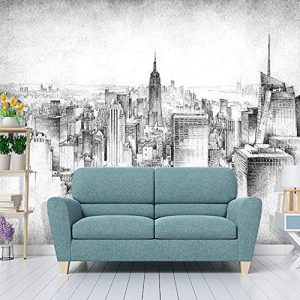 Skyscraper Monochrome City Wallpaper