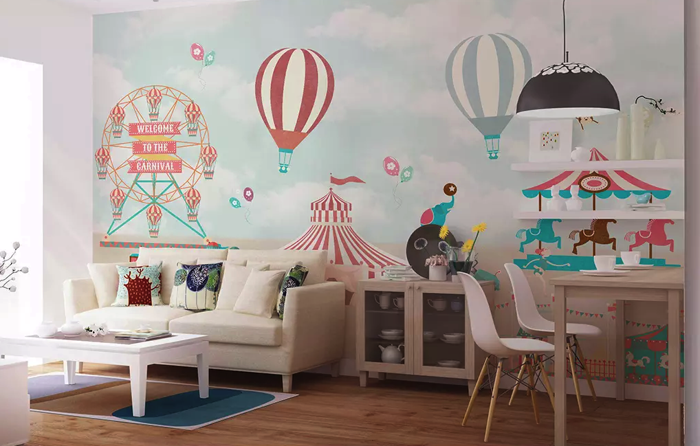 Red Circus Amusement Park Wallpaper 3 Red Circus Amusement Park Wallpaper