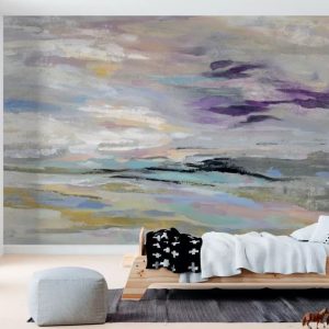 Oil Painting Colorful Pastel Colors Removable Wallpaper
