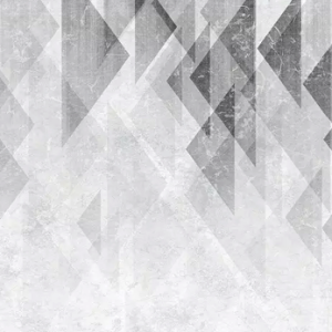 Monochrome Geometric Trigon Modern Removable Wallpaper