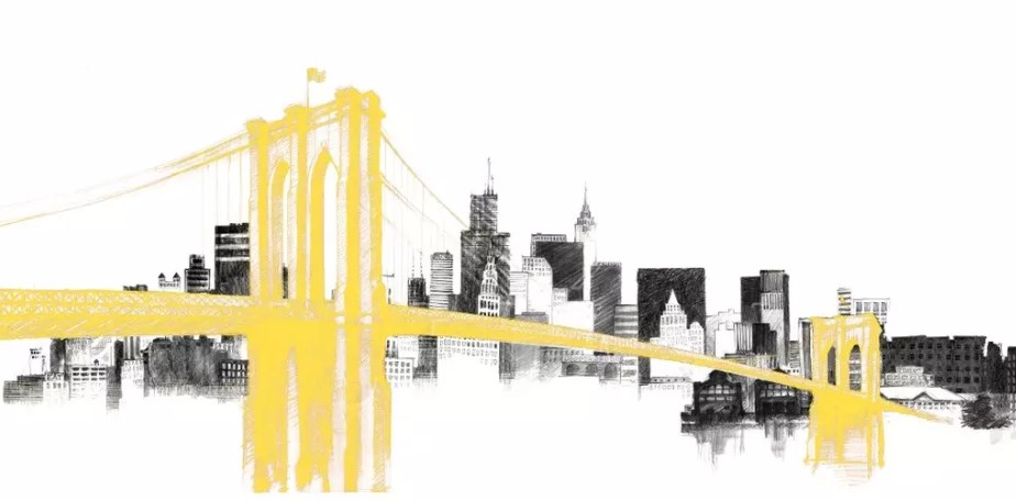 Watercolor Brooklyn Bridge Wallpaper 3 Watercolor Brooklyn Bridge Wallpaper