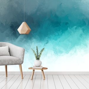 Abstract Atmospheric Wave Removable Wallpaper