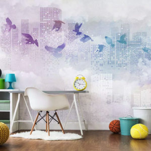Cityscape Seagull Architecture Wallpaper