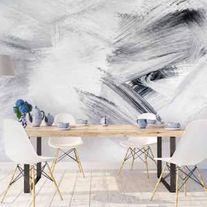 Watercolor Painting Dark Brush REMOVABLE Wallpaper
