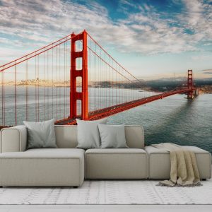 Golden Gate Bridge San Francisco Landscape Removable Wallpaper
