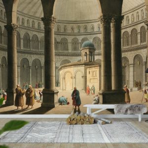 Art Columns and Arches View Archway Removable Wallpaper