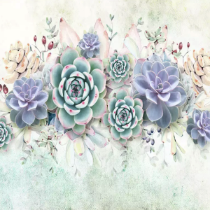 3D Vintage Soft Flower Classical Wallpaper