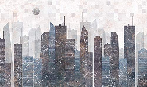 Retro Geometric Cityscape City Wallpaper 5 Retro Geometric Cityscape City Wallpaper