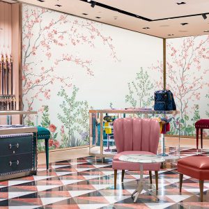 Blossom Pastel Garden Wallpaper Mural