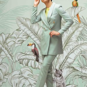 Tropical Jungle Wildlife Wallpaper Mural