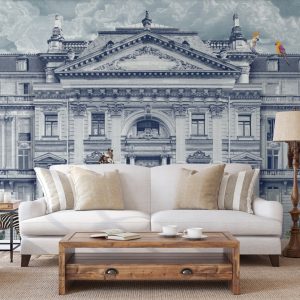 Zoo Animals Urban Safari Wallpaper Mural