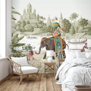 Exotic Journey Panorama Wallpaper Mural