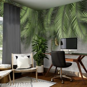 Tropical Palm Leaf Wallpaper Mural