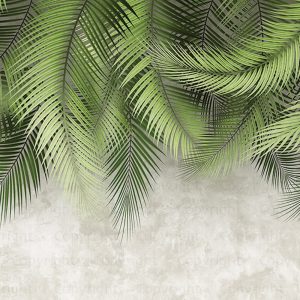 Tropical Palm Leaf Wallpaper Mural