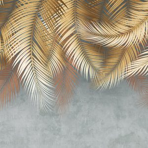 Tropical Palm Leaf Wallpaper Mural