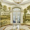 Historic Mansion Landscape Wallpaper Mural