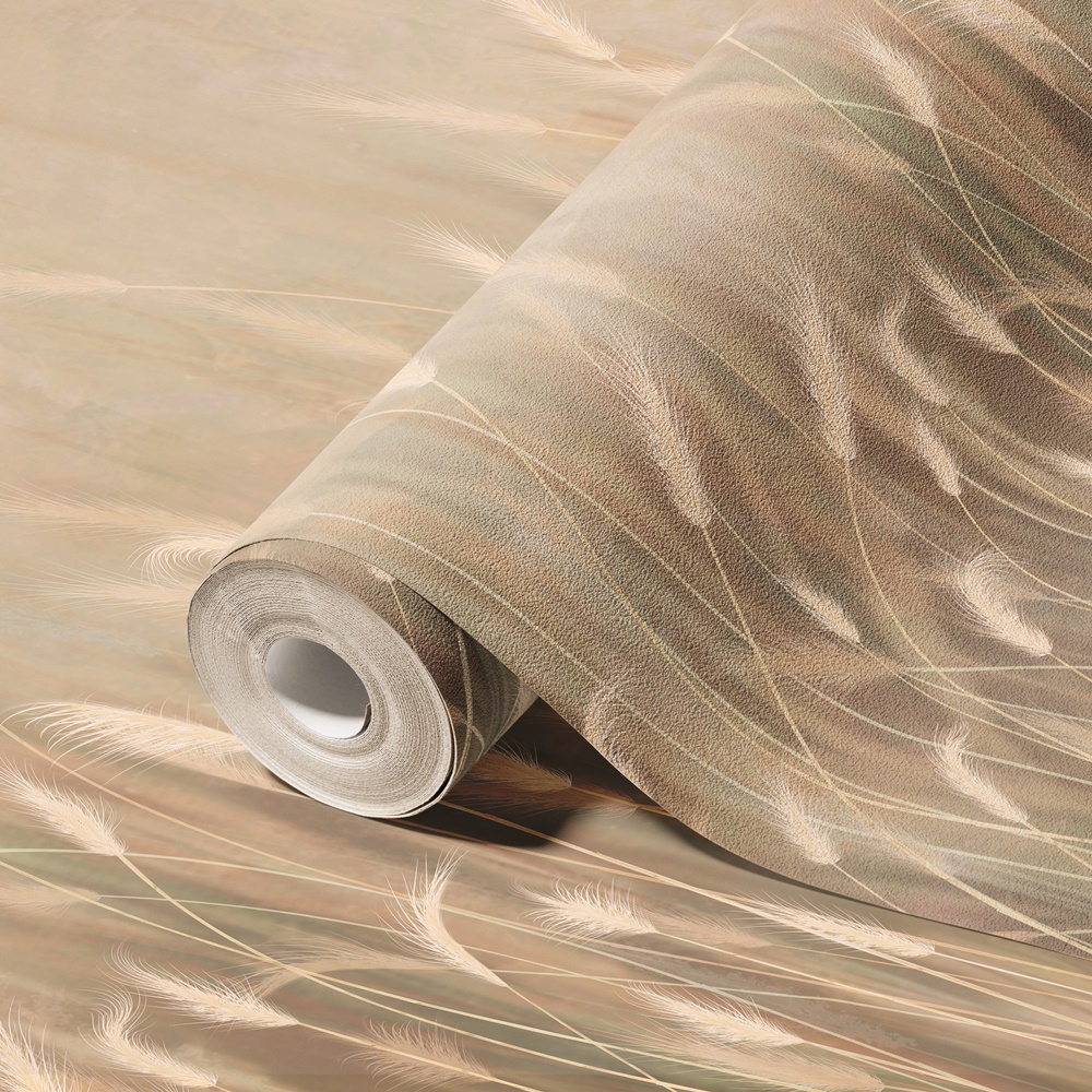 Serene Reed Grass Wallpaper Mural Soft Neutral Tones 4 Serene Reed Grass Wallpaper Mural Soft Neutral Tones