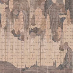 Enchanted Hanging Botanical Elements Wallpaper Mural