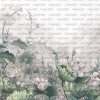 Tranquil Lotus Pond, Soft Botanical Wallpaper Mural