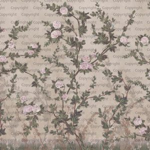 Midnight Rose Garden Vintage Charm Wallpaper Mural