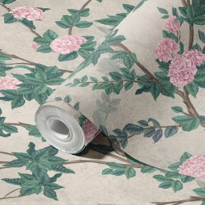 Midnight Rose Garden Vintage Charm Wallpaper Mural