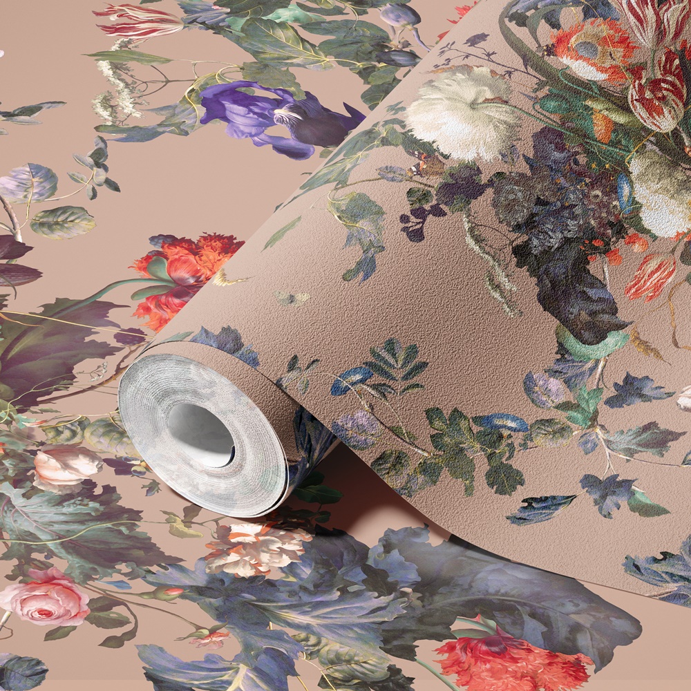Dark Botanical Blooming Floral Wallpaper Mural 9 Dark Botanical Blooming Floral Wallpaper Mural