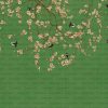 Blooming Cherry Blossoms Chinoiserie Wallpaper Mural