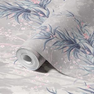 Delicate Wildflowers, Elegant Botanical Wallpaper Mural