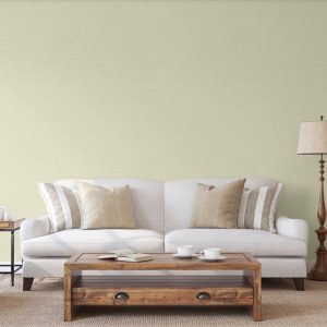 Minimalist Fabric-Inspired Design Textured Linen Look Wallpaper