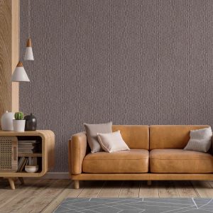 Diamond Shapes Shiny Embossed Lines Modern Wallpaper
