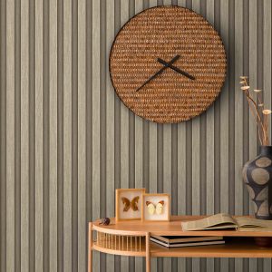 Wood Panel Look Modern Wallpaper