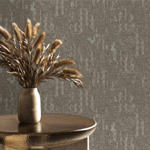 Distressed Solid Color Embossed Shiny Wallpaper