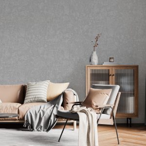Sleek Embossed Finish Solid Color Minimalist Wallpaper