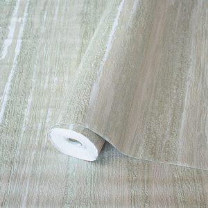 Shiny Horizontal Striped Luxury Glossy Wallpaper