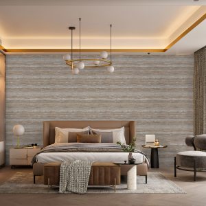 Shiny Horizontal Striped Luxury Glossy Wallpaper