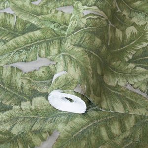 Botanical Exotic Plants Luxury Leaf Pattern Tropical Wallpaper